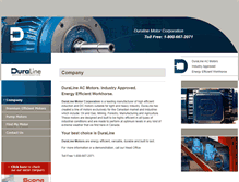 Tablet Screenshot of duralinemotors.com